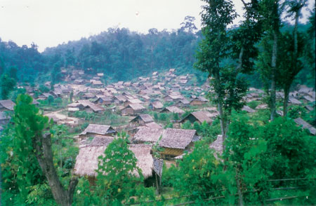 A Refugee Camp at the Thai-Burma Border